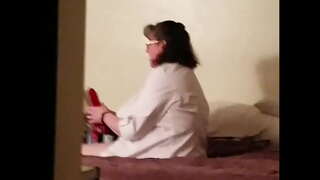 12 انچ موٹی vibrator کرتا ہے بیوی واقعی orgasm کے ، مشکل