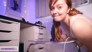 Unbox Pagsusuri ng aking MALAKING MASAMANG DRAGON Dumarami ang mga Halimaw na Titi - Malaki Oozing Pinutukan sa aking masikip na kepyas butas - Shannon Takong